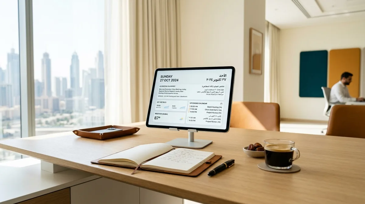 How to Build an AI Executive Assistant for GCC C-Suite Managers in 2026