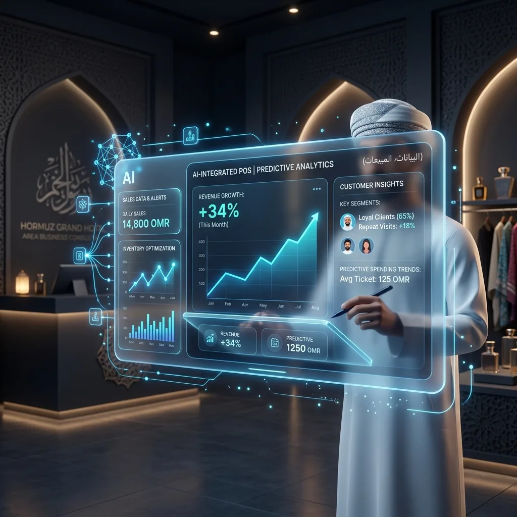 دمج الذكاء الاصطناعي في نظام نقاط البيع عُمان - AI Profit Lab