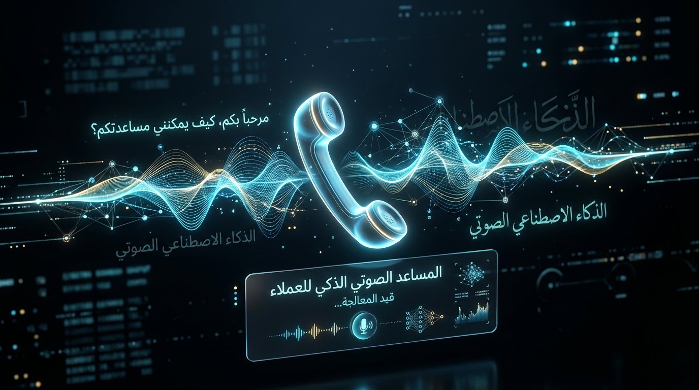 arabic_voice_ai_customer_service - حلول الذكاء الاصطناعي المبتكرة من AI Profit Lab لتطوير أعمالك.
