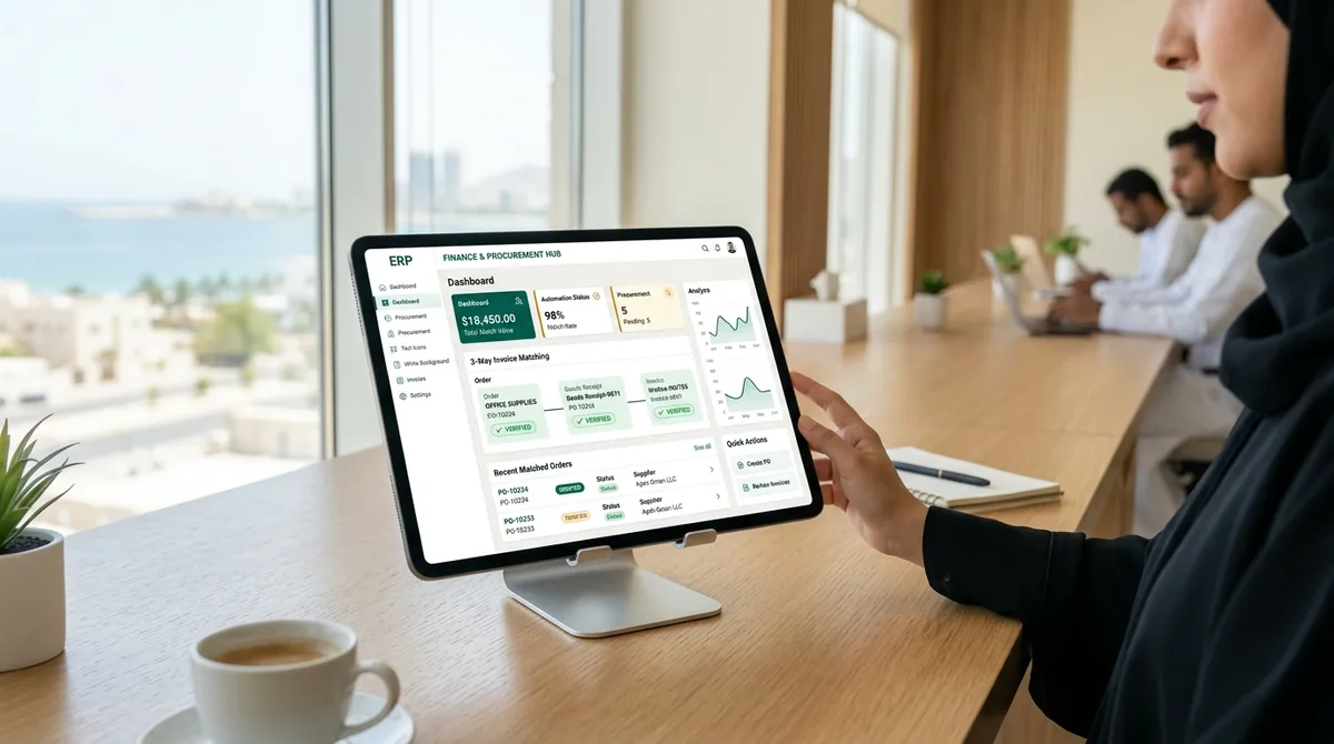 automating-invoice-processing-procurement-matching-omani-erp - حلول الذكاء الاصطناعي المبتكرة من AI Profit Lab لتطوير أعمالك.
