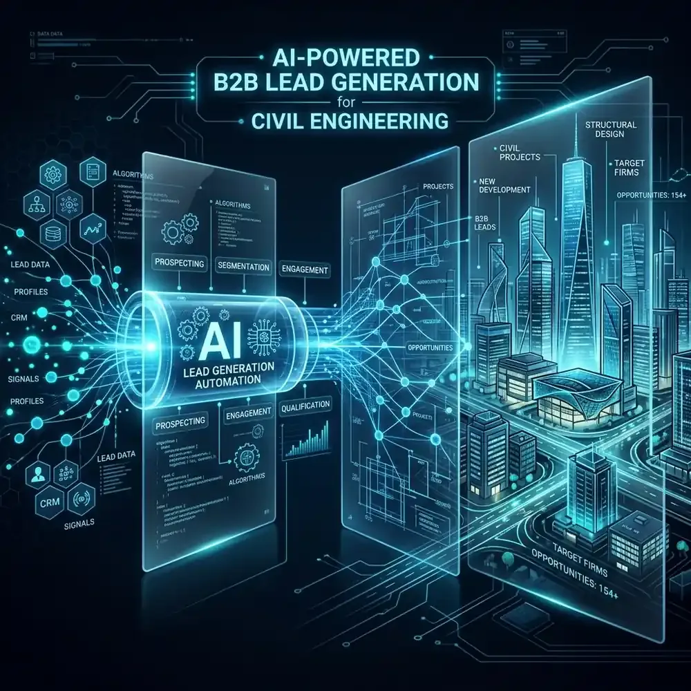 Civil Engineering Lead Automation - حلول الذكاء الاصطناعي المبتكرة من AI Profit Lab لتطوير أعمالك.