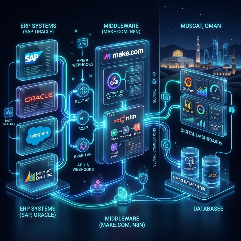 connect-webhooks-make-n8n-enterprise-erp-oman - Empowering AI Solutions by AI Profit Lab to scale your business operations.