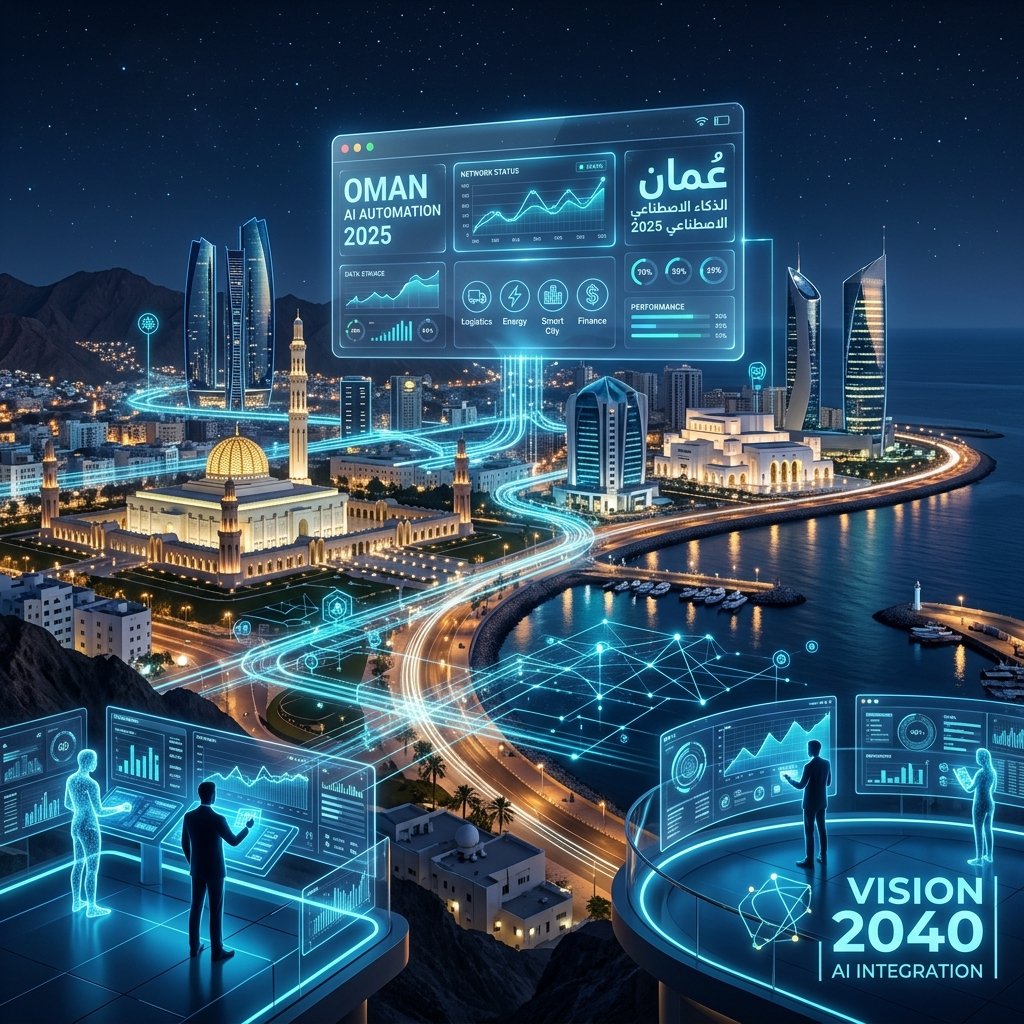 أتمتة الذكاء الاصطناعي في عمان: دليل 2025 لأصحاب الأعمال