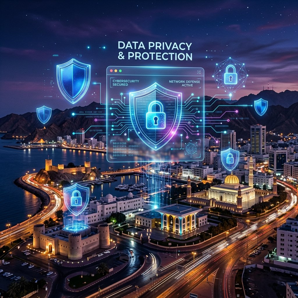 خصوصية البيانات والأمن السيبراني في عمان - حلول الذكاء الاصطناعي المبتكرة من AI Profit Lab لتطوير أعمالك.
