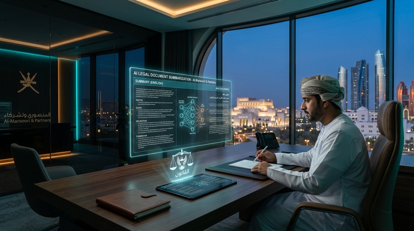 How Omani Law Firms Use AI Document Summarization to Save 15 Hours Weekly