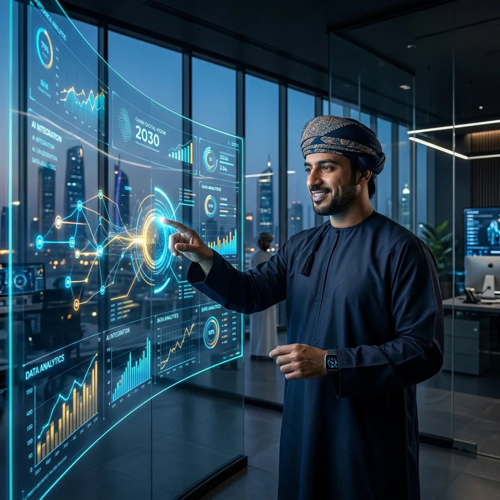 الذكاء الاصطناعي للشركات العمانية الصغيرة والمتوسطة - حلول الذكاء الاصطناعي المبتكرة من AI Profit Lab لتطوير أعمالك.