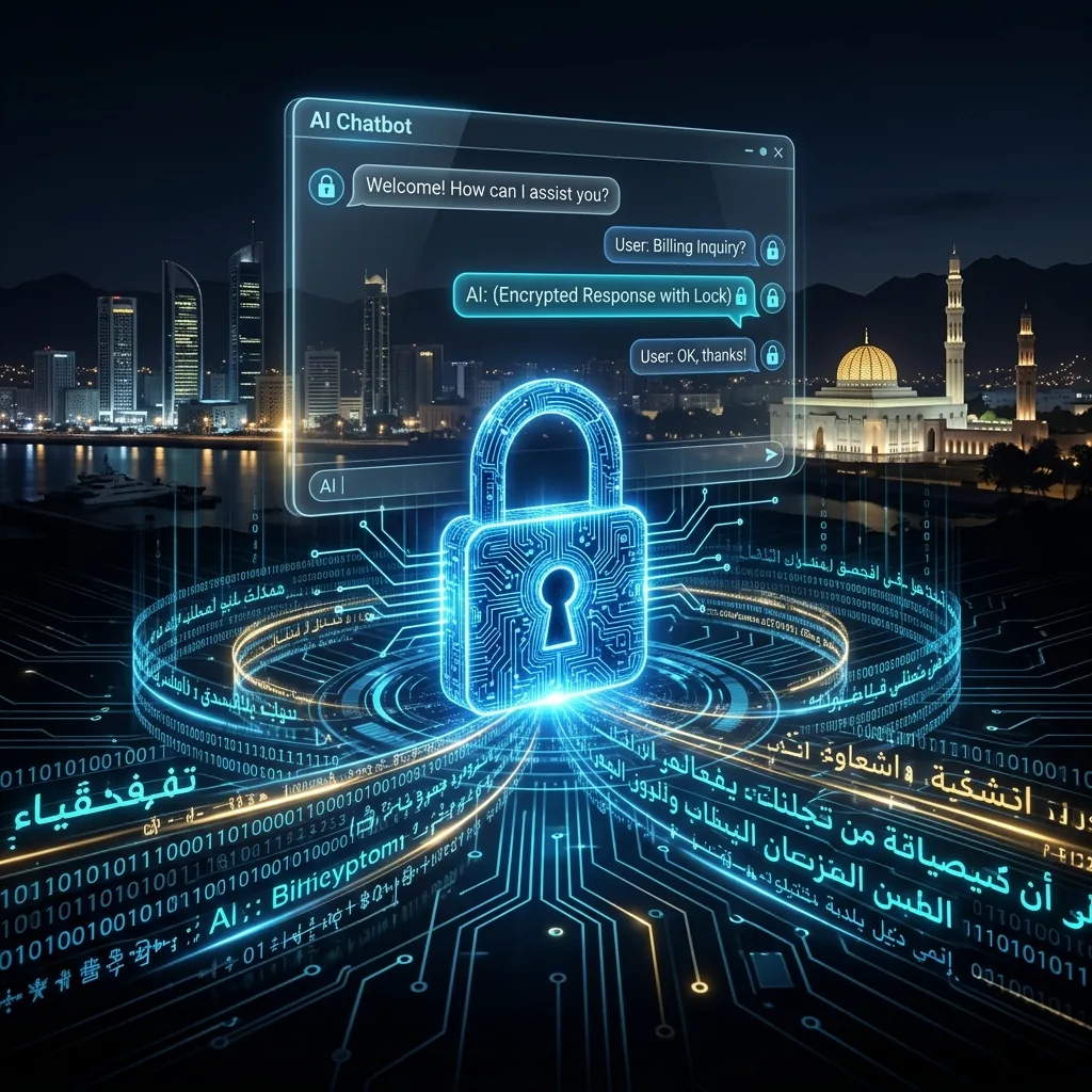 Secure Customer Service: Encrypting AI-Driven Conversations in the Sultanate