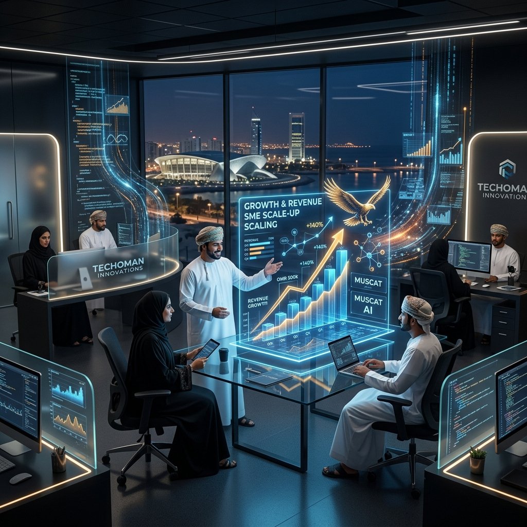 SME Revenue Scaling in Muscat - Empowering AI Solutions by AI Profit Lab to scale your business operations.