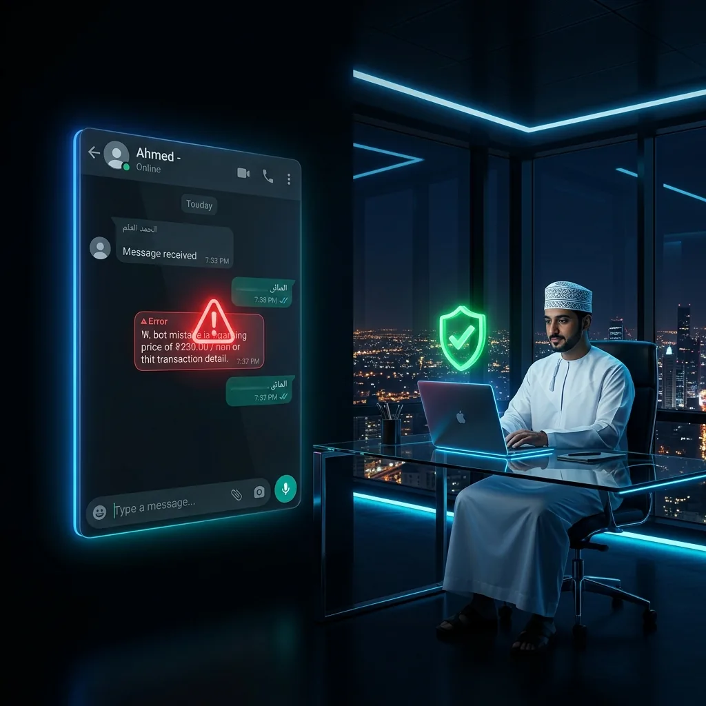whatsapp ai mistake prevention - حلول الذكاء الاصطناعي المبتكرة من AI Profit Lab لتطوير أعمالك.