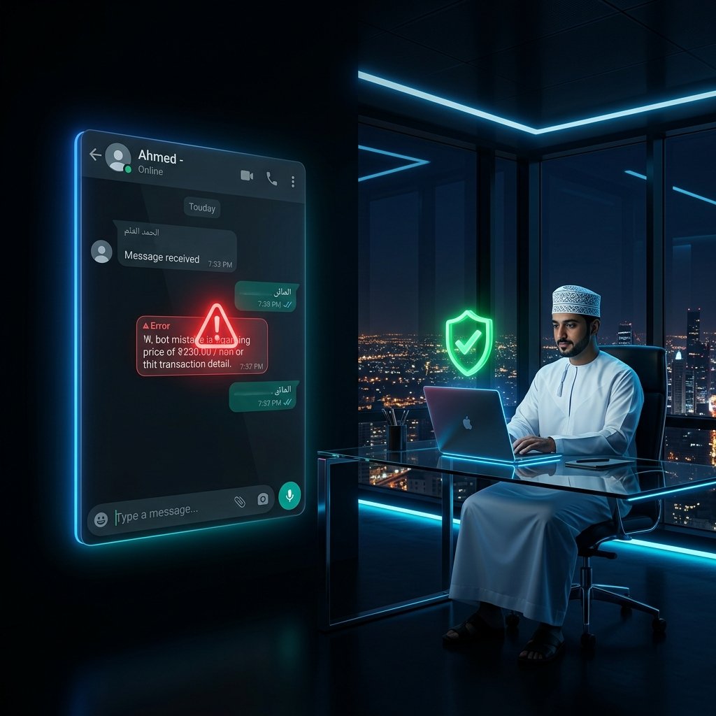 whatsapp ai mistake prevention - حلول الذكاء الاصطناعي المبتكرة من AI Profit Lab لتطوير أعمالك.