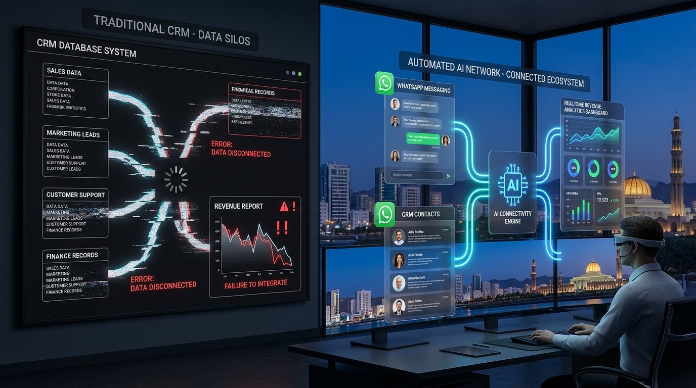 why_traditional_crm_fail_oman_ai - Empowering AI Solutions by AI Profit Lab to scale your business operations.